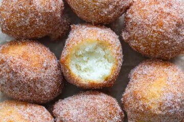 Homemade Donut Holes (3 Flavors) - Simply Home Cooked