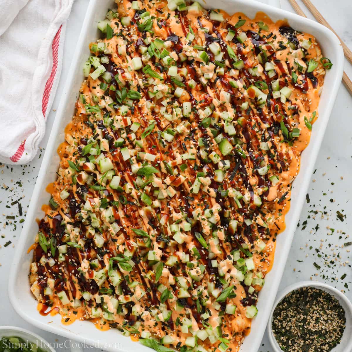 Quick 30-Minute Sushi Bake Recipe - Midwest Foodie