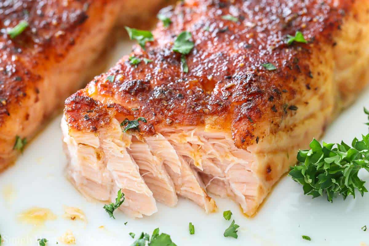 Air Fryer Salmon - Simply Home Cooked
