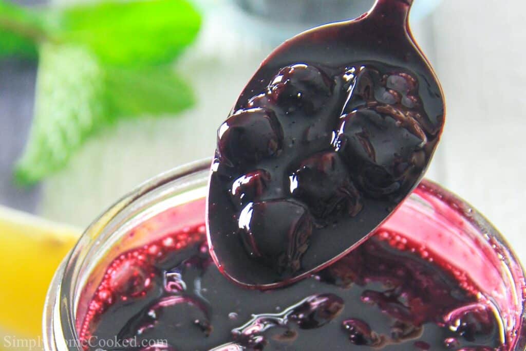 Spoonful of Blueberry Pie Filling