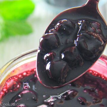 Spoonful of Blueberry Pie Filling