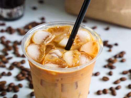 Iced Caramel Macchiato - The Healthful Ideas