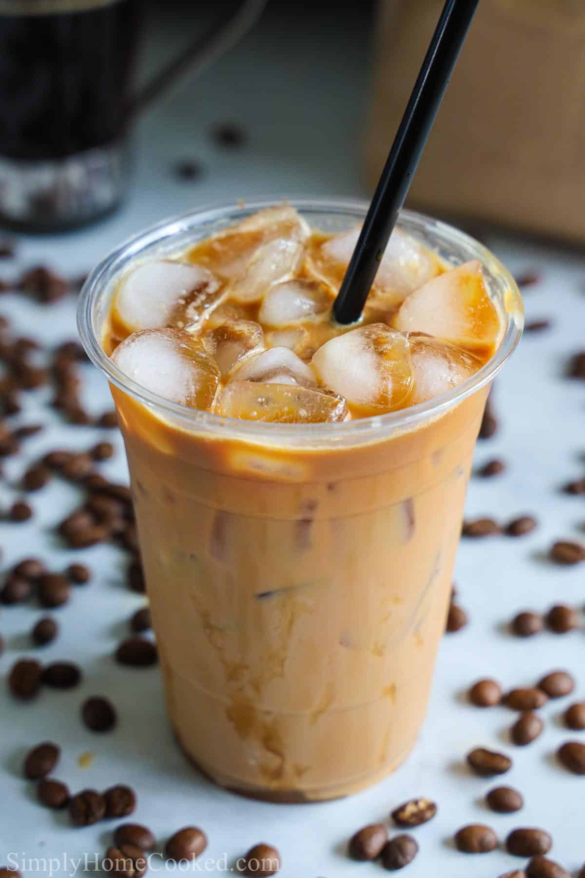 Iced Caramel Macchiato - Simply Home Cooked