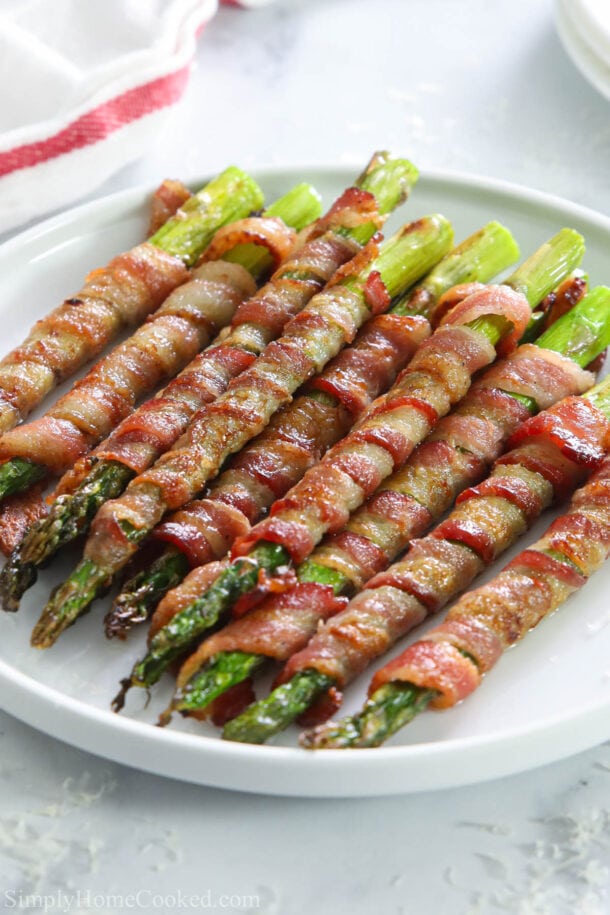 Bacon Wrapped Asparagus (oven baked) Simply Home Cooked