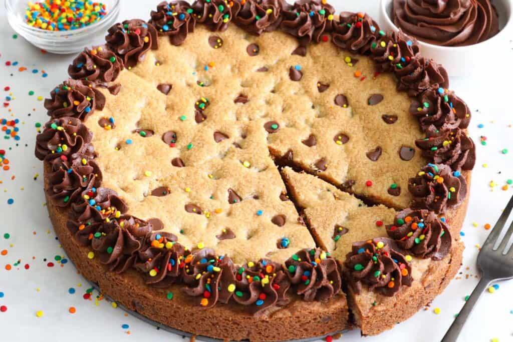 Cookie Cake Recipe - Simply Home Cooked