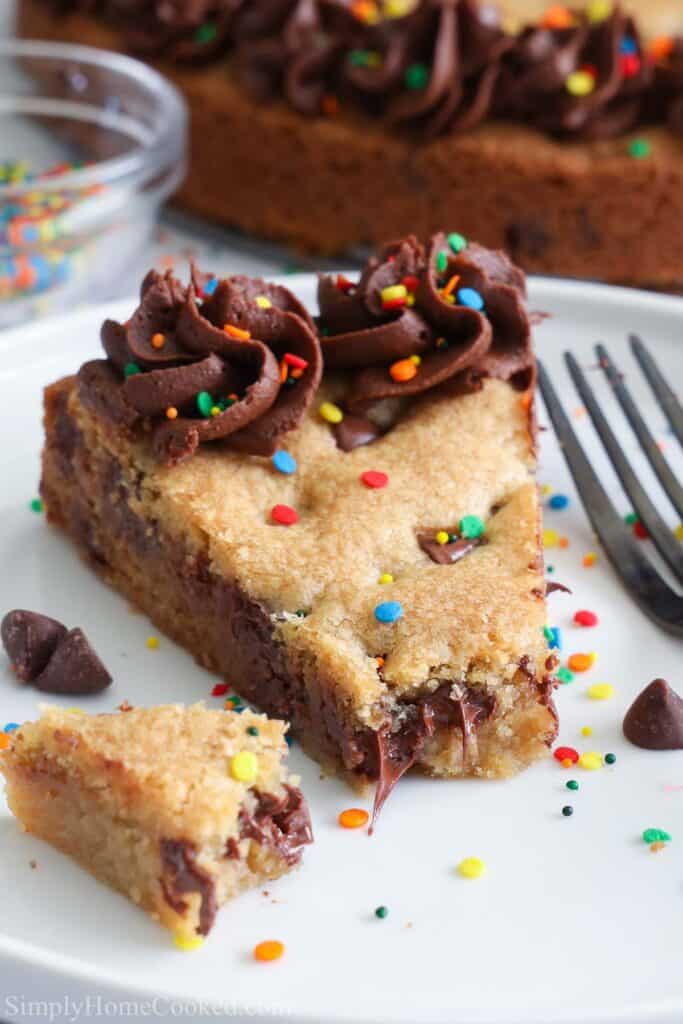 Cookie Cake Recipe - Simply Home Cooked