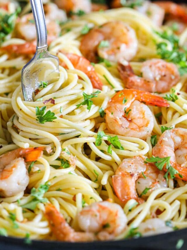 Shrimp Scampi Pasta - Simply Home Cooked