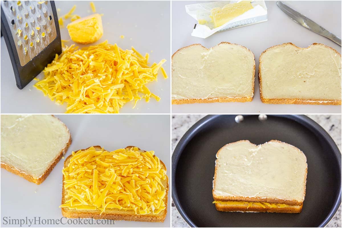 Classic Grilled Cheese - Simply Cooked