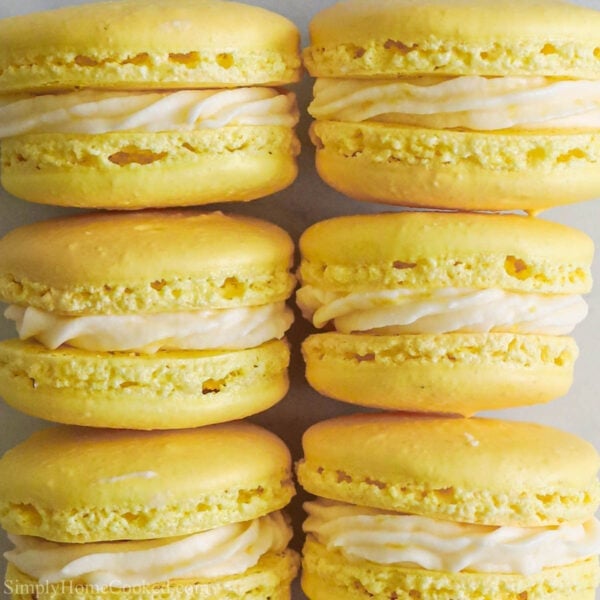 Lemon Macarons - Simply Home Cooked