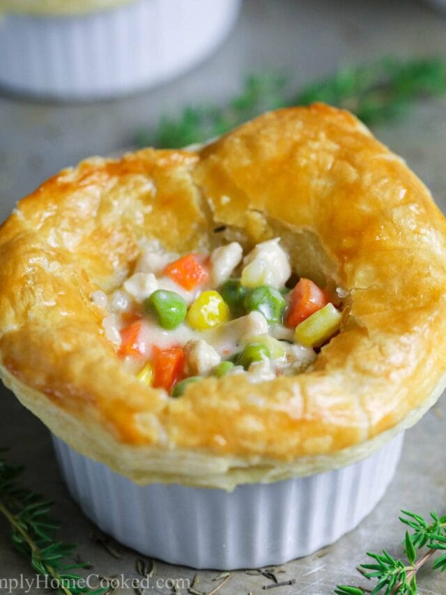 Mini Chicken Pot Pies - Simply Home Cooked