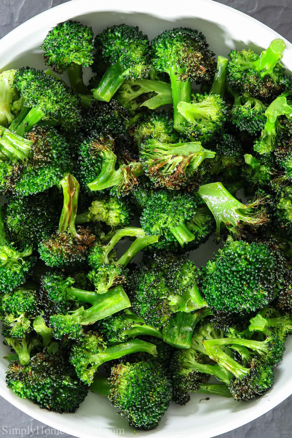 Crispy Air Fryer Broccoli - Simply Home Cooked