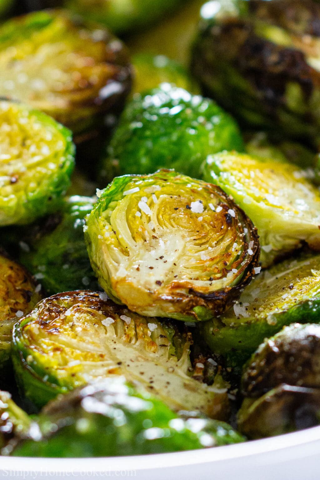 Crispy Air Fryer Brussels Sprouts - Simply Home Cooked