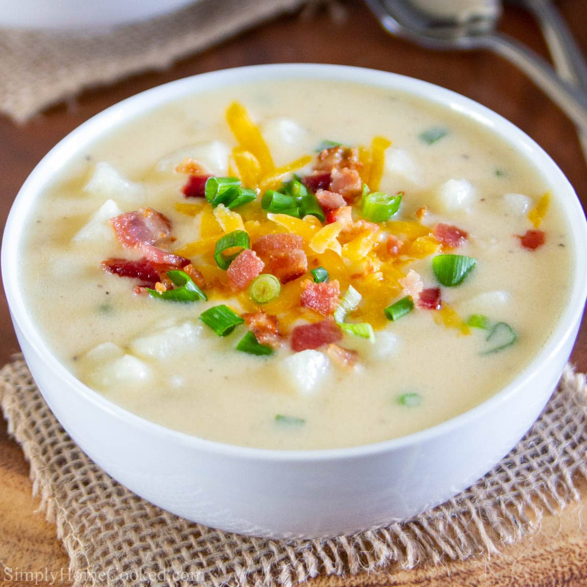 Baked Potato Soup - Simply Home Cooked