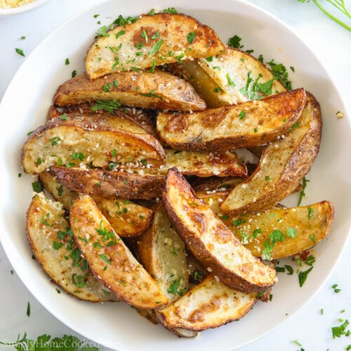 Air Fryer Potato Wedges - Simply Home Cooked