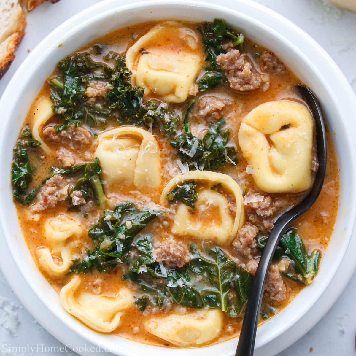 Tortellini Soup - Simply Home Cooked