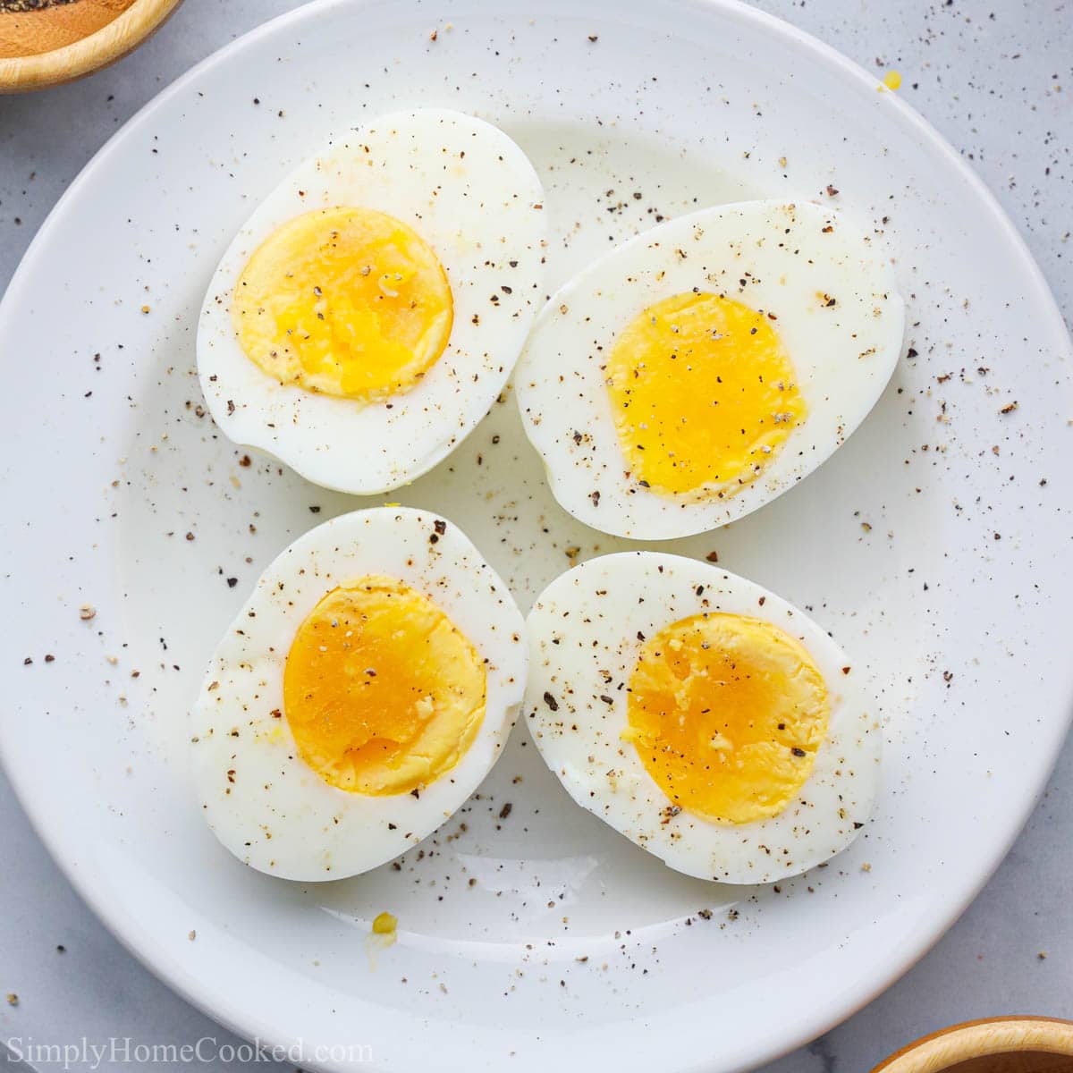 Air Fryer Hard Boiled Eggs - Simply Home Cooked