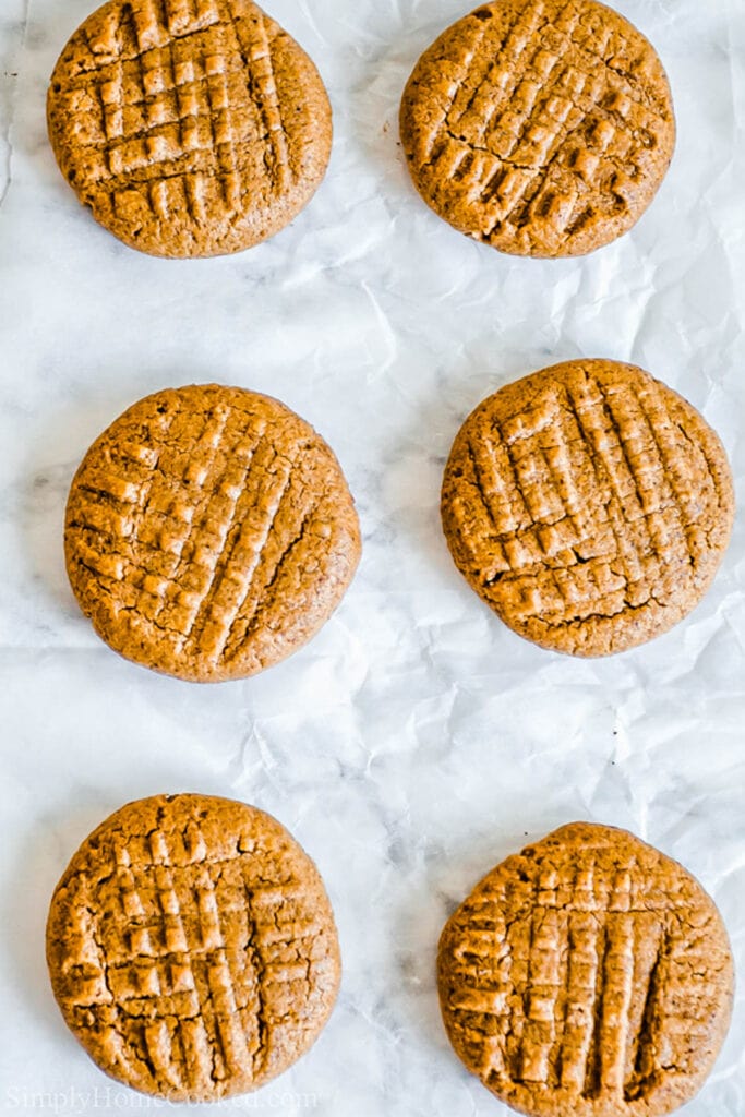 Keto Peanut Butter Cookies - Simply Home Cooked