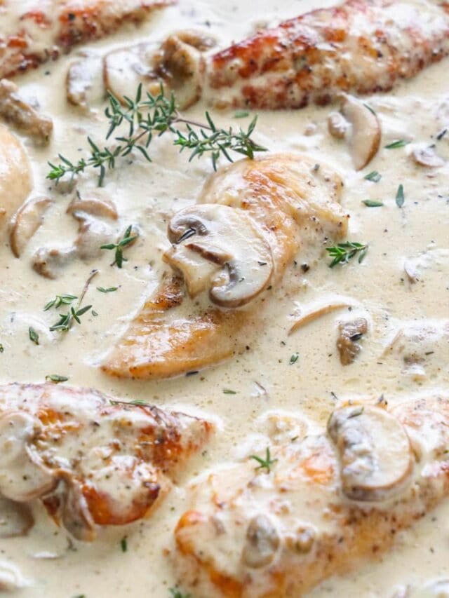 Cream of Mushroom Chicken - Simply Home Cooked