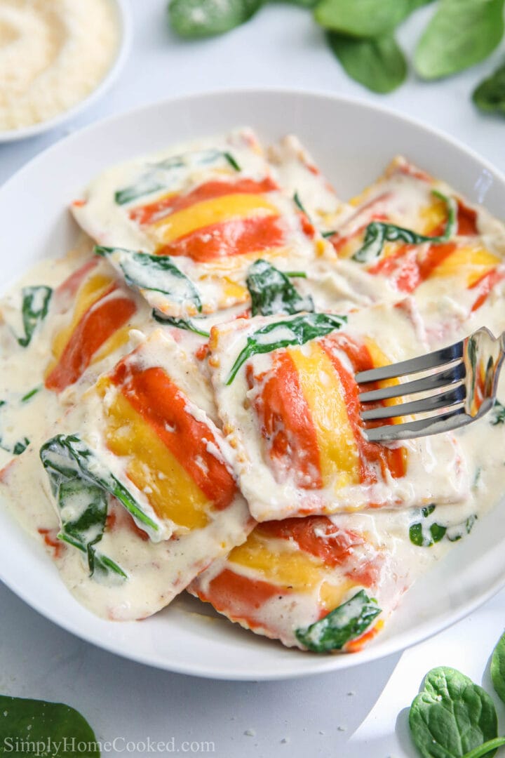 Creamy Lobster Ravioli Simply Home Cooked