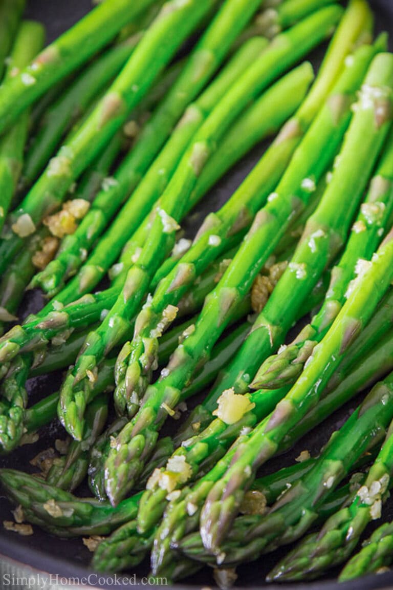 Sauteed Garlic Asparagus - Simply Home Cooked