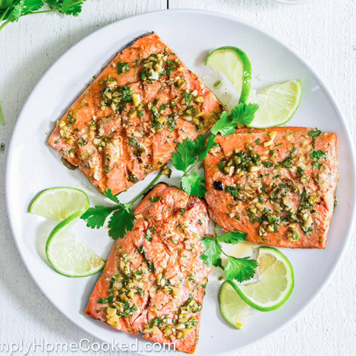 Cilantro Lime Salmon - Simply Home Cooked