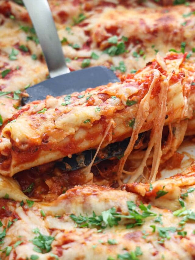 Stuffed Manicotti Simply Home Cooked