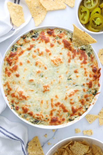 Hot Artichoke Dip - Simply Home Cooked