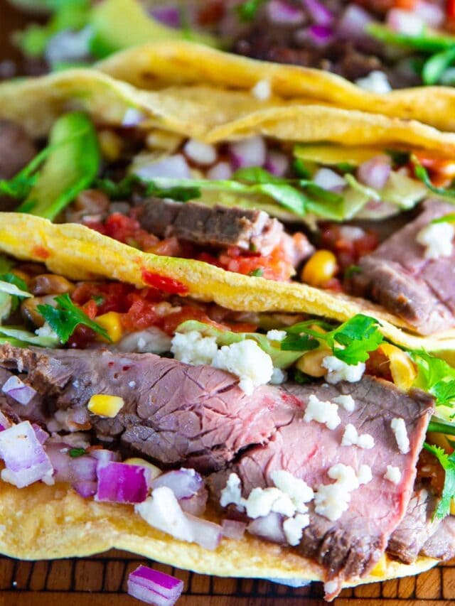 Flank Steak Tacos Simply Home Cooked