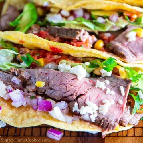 Taco-Rubbed Flank Steak Recipe