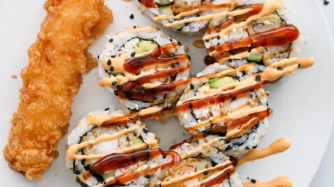 Easy Dynamite Sushi Roll Recipe »