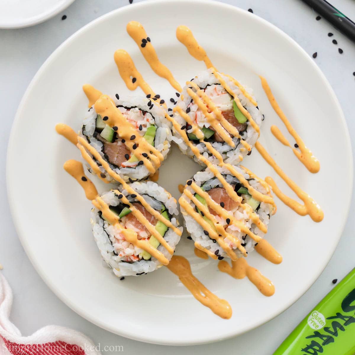 Spicy Salmon Roll Recipe