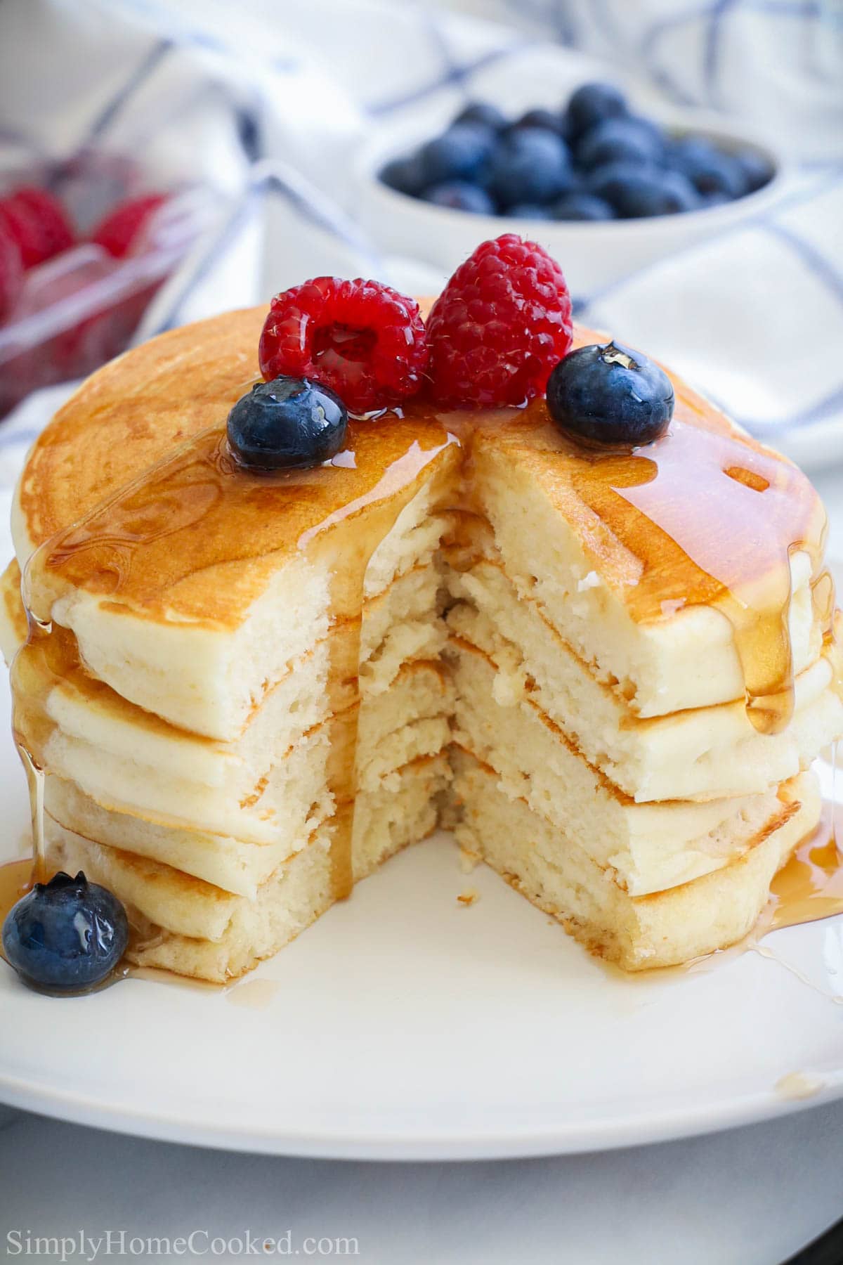 Best Buttermilk Pancake Recipe - Olga in the Kitchen