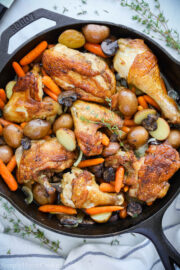 One Pan Chicken and Potatoes - Simply Home Cooked