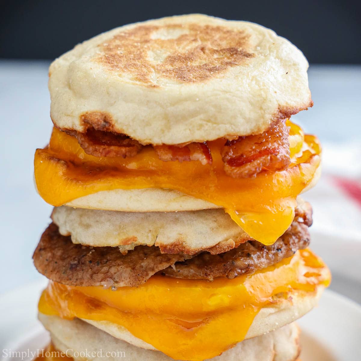 Breakfast Sandwich (3 Ways) - Simply Home Cooked