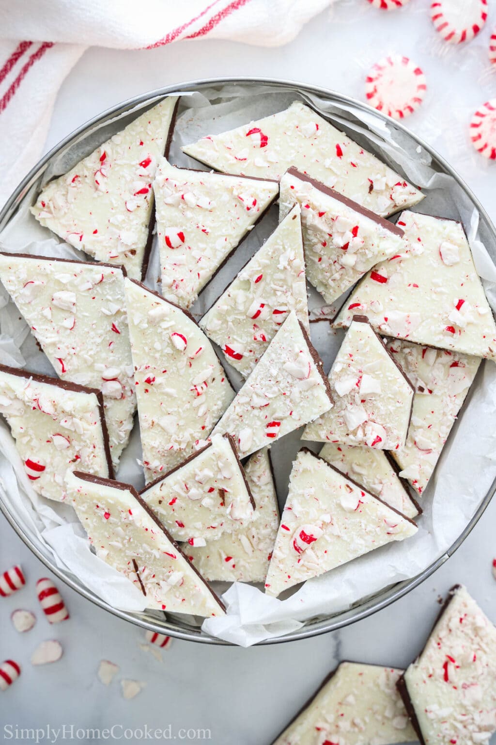 Peppermint Bark (VIDEO) - Simply Home Cooked