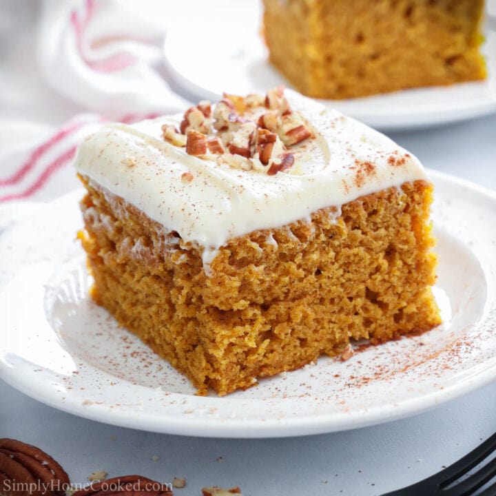 Pumpkin Cake - Simply Home Cooked