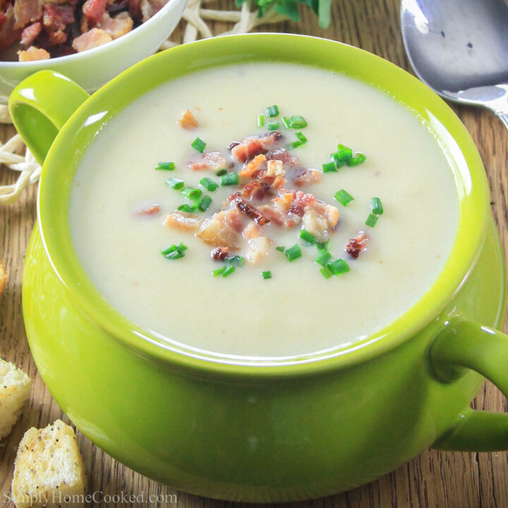 Potato Leek Soup - Simply Home Cooked