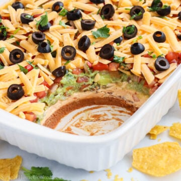 7 Layer Taco Dip - Simply Home Cooked