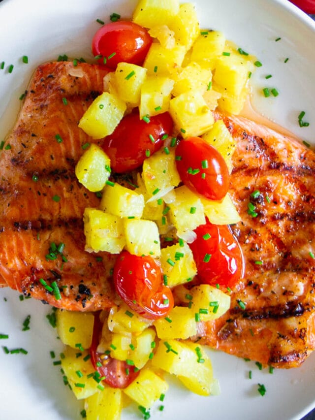 Pineapple Salmon Simply Home Cooked