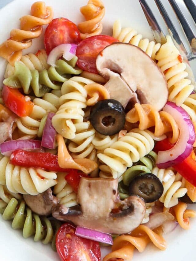 Tri Color Pasta Salad