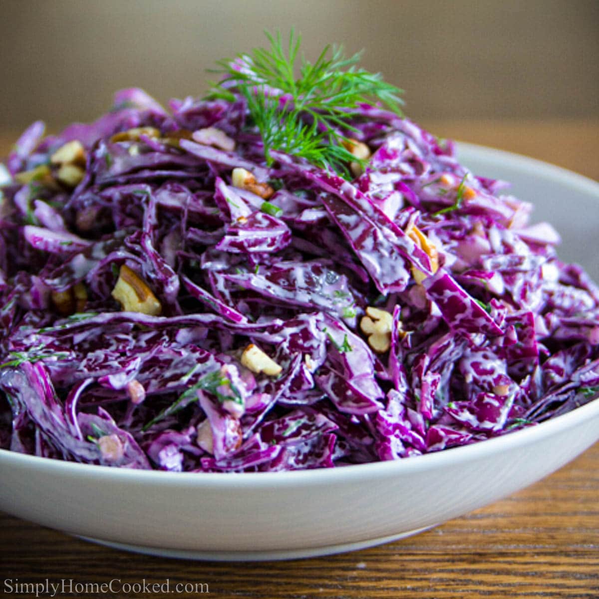 purple cabbage salad