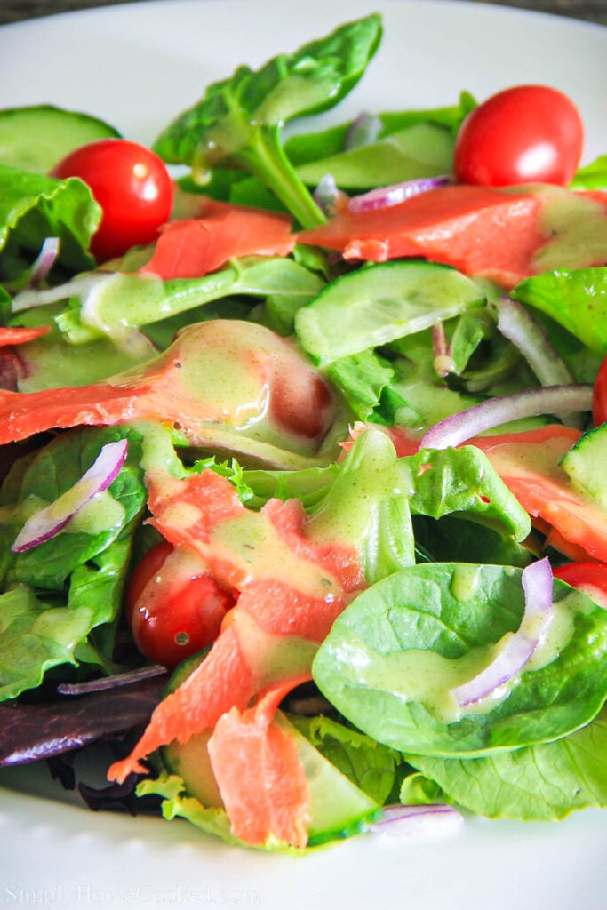 Smoked Salmon Salad Simply Home Cooked