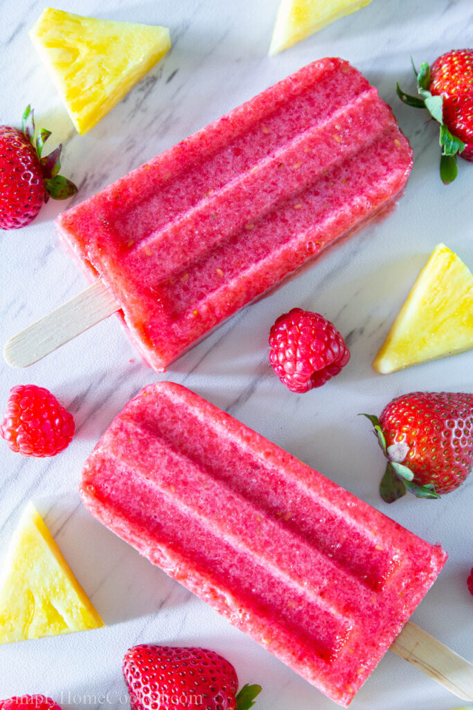 Strawberry Popsicles Simply Home Cooked 5620