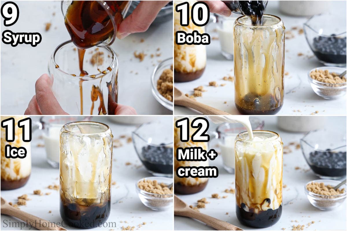 Bubble Tea Recipe (Brown Sugar Milk)