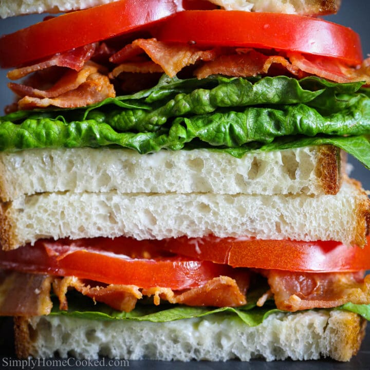 Classic BLT Sandwich - Simply Home Cooked