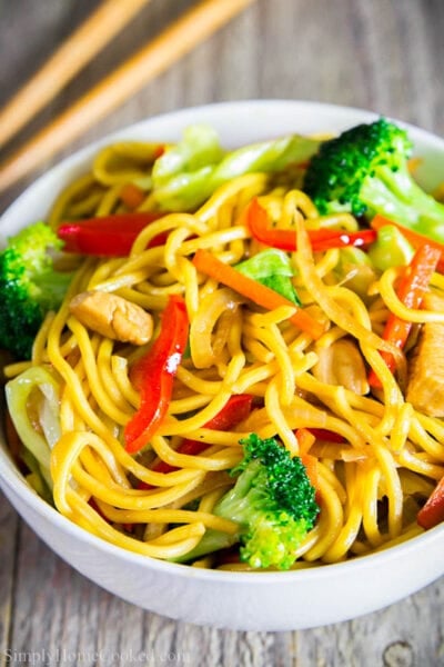 Chicken Chow Mein - Simply Home Cooked