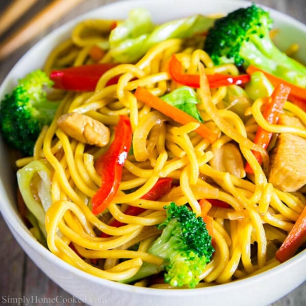 Chicken Chow Mein - Simply Home Cooked