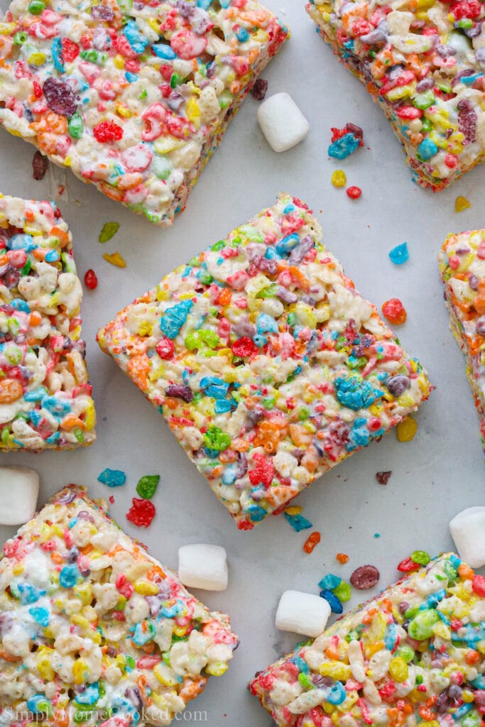 Fruity Pebbles Treats - Simply Home Cooked