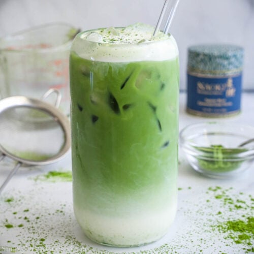 Iced Matcha Latte - Simply Home Cooked