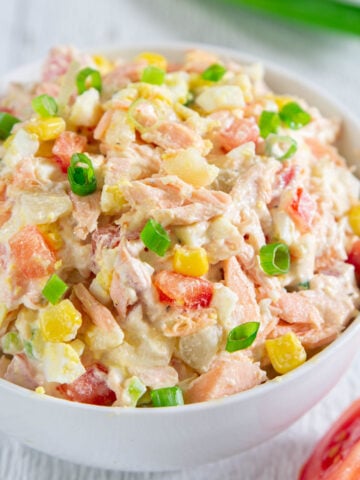 Salmon Potato Salad.